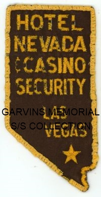 NEVADA,HOTEL NEVADA AND CASINO SECURITY LAS VEGAS 1